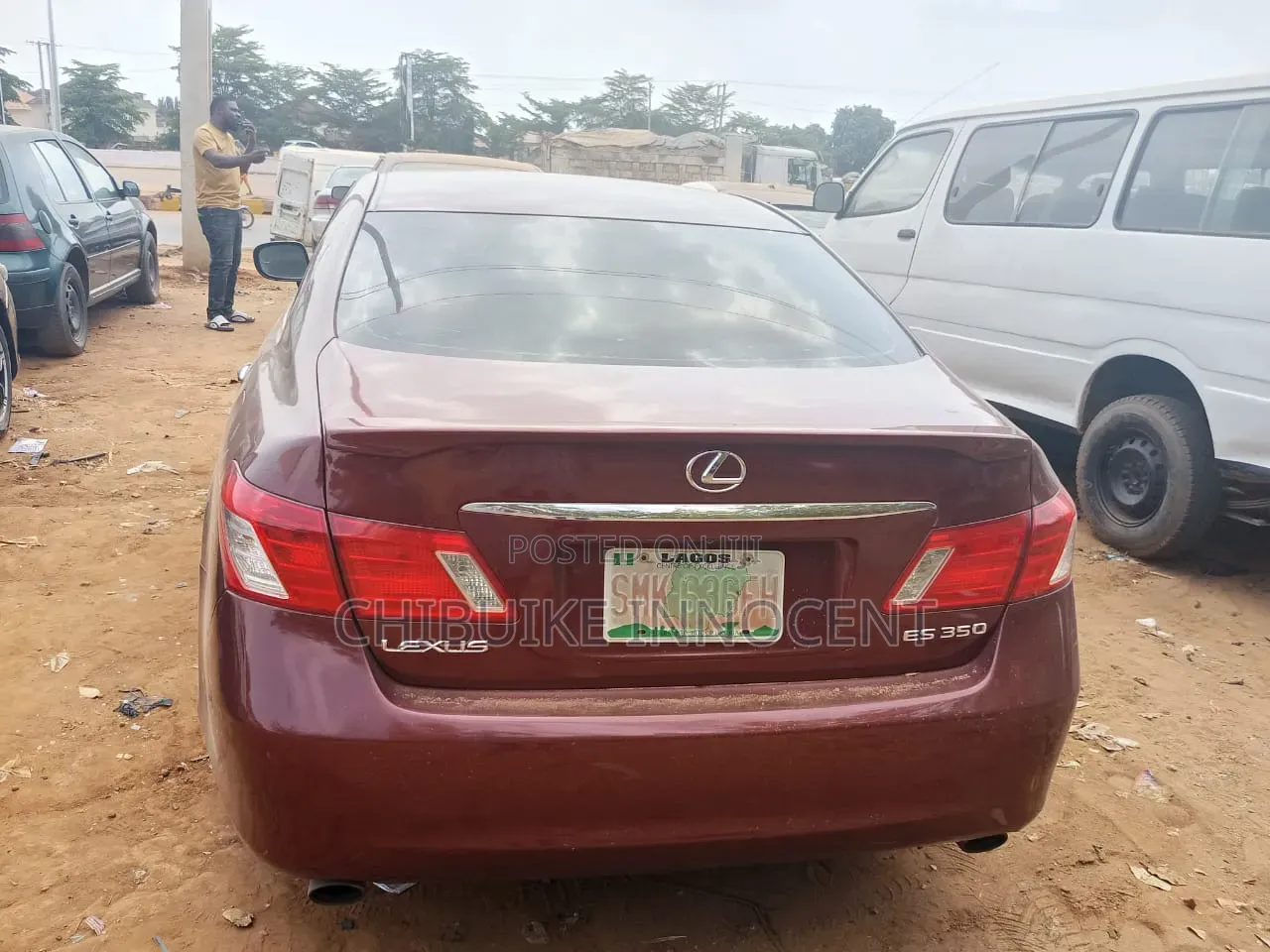 Lexus ES 350 2008 Red