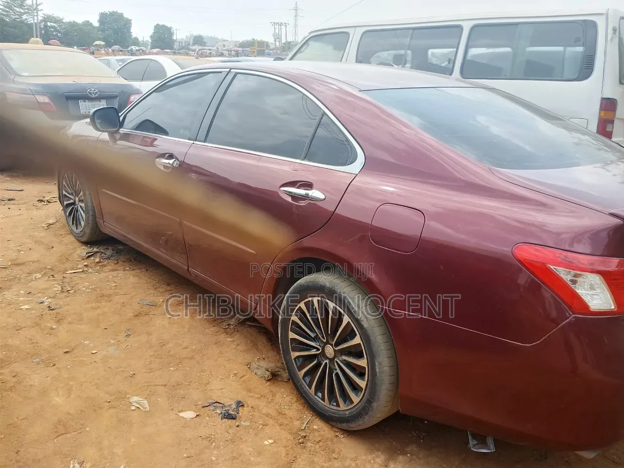 Lexus ES 350 2008 Red
