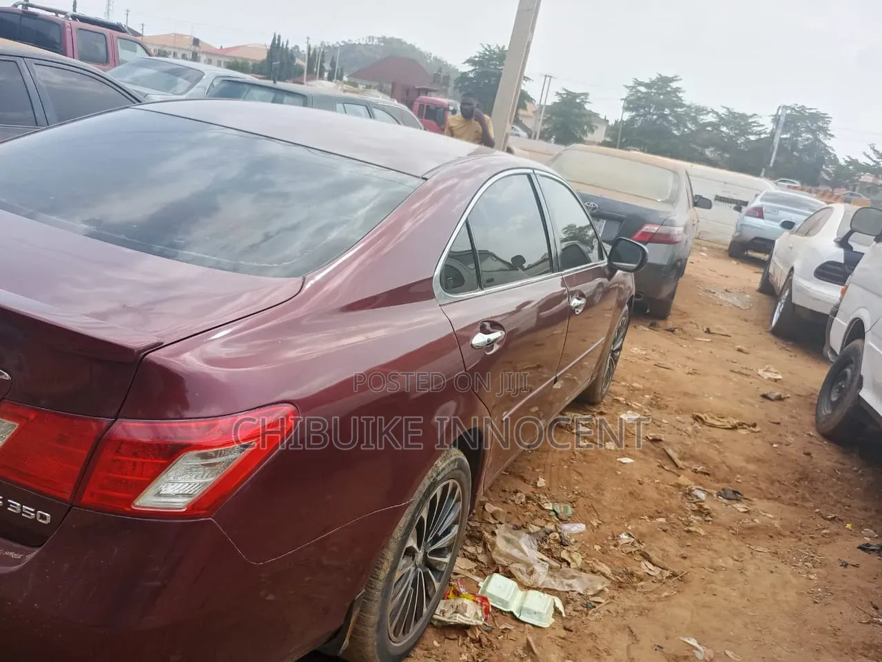 Lexus ES 350 2008 Red