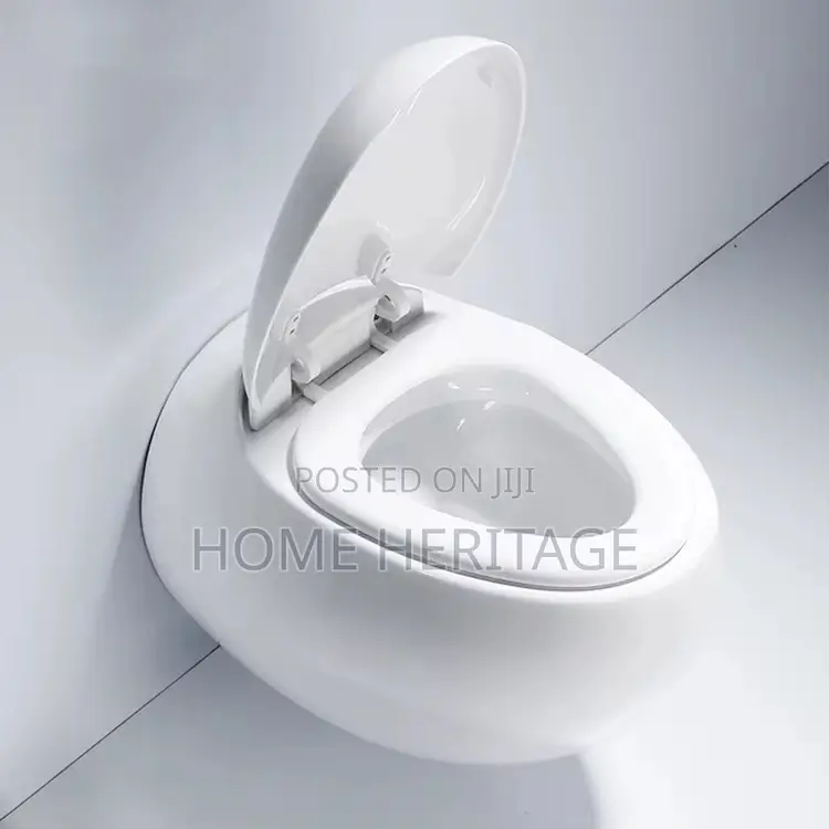 Luxury Egg-Shaped Wall-Hung Toilet – Premium Modern Design