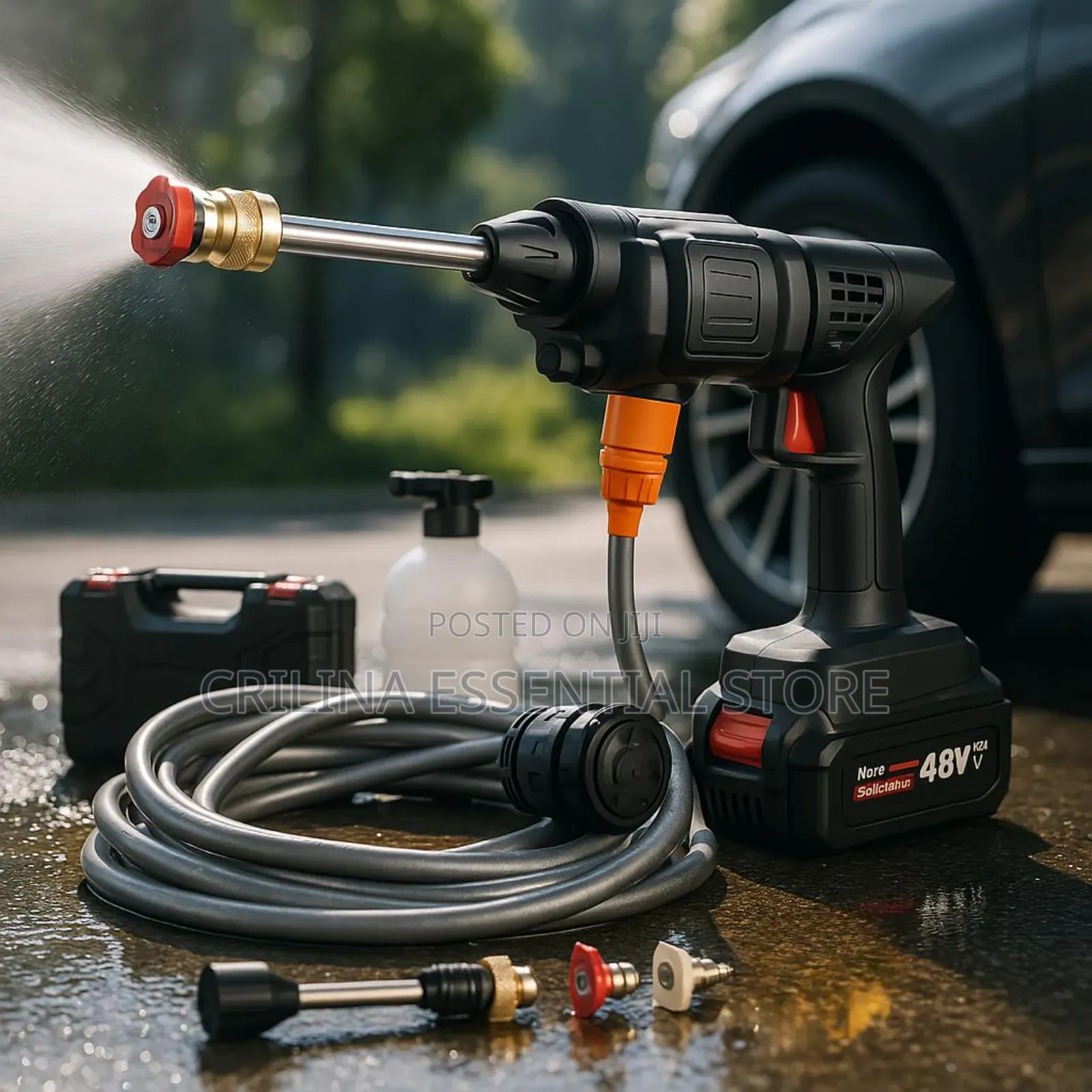 Multi-Functional Double Batteries (48v) Water Spray Gun