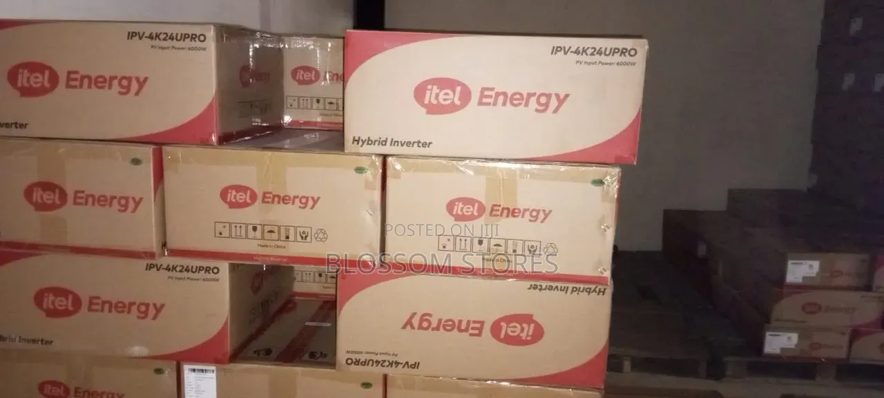 Itel 4kw 24v Hybrid Inverter Ip54 6000w Pv Input