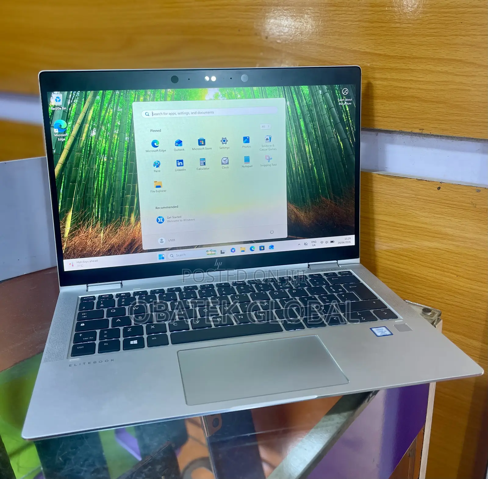 Laptop HP EliteBook X360 1030 G3 8GB Intel Core i5 SSD 256GB