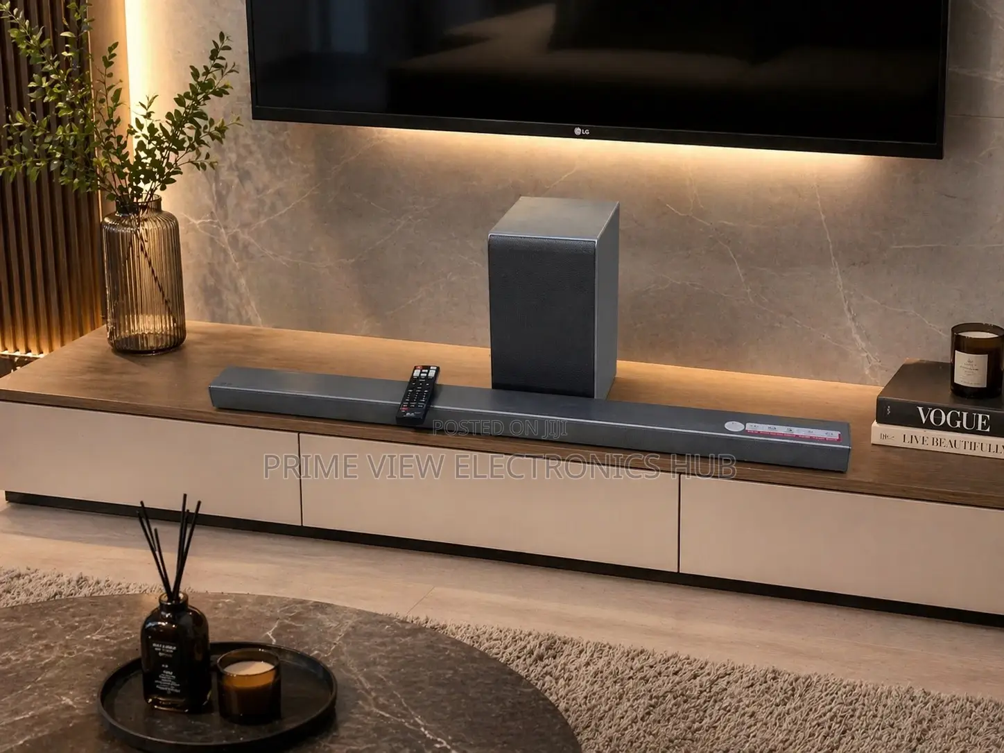 Lg Soundbar With Wireless Subwoofer Powerful Home Audio Upgrade