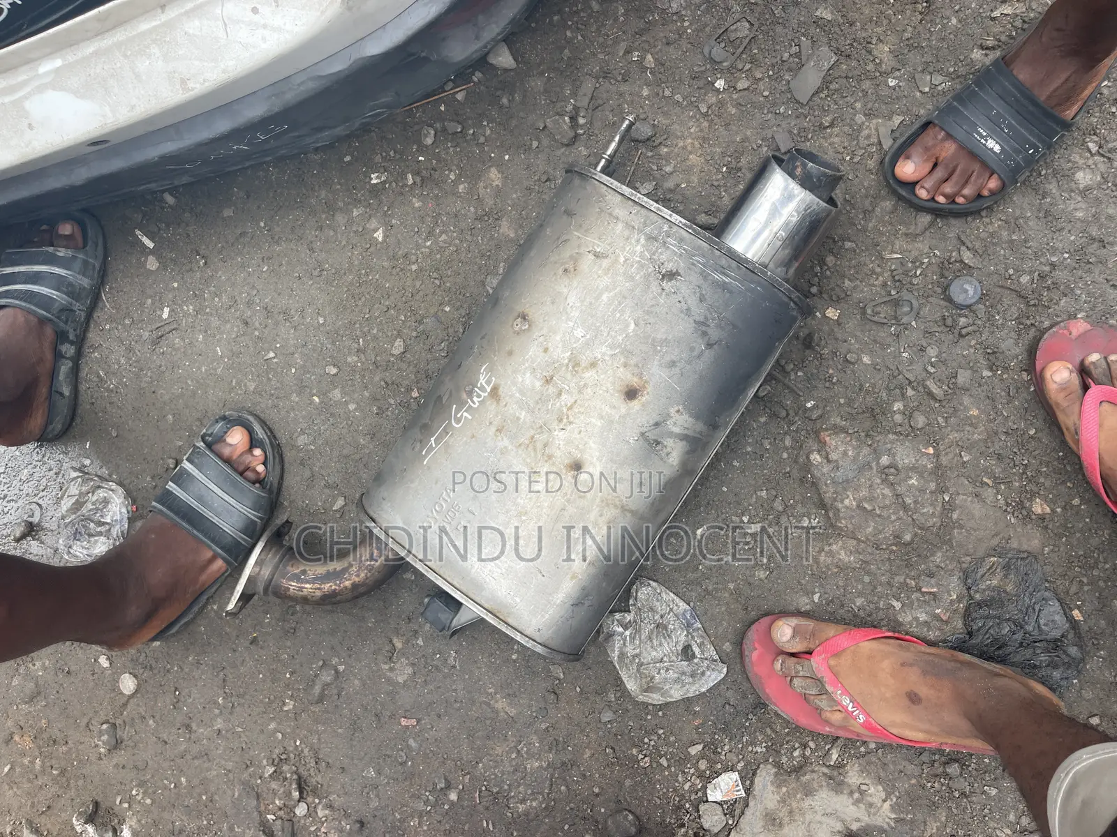 Exhaust Pot for Toyota Camry 2012 Model 4plug Engine