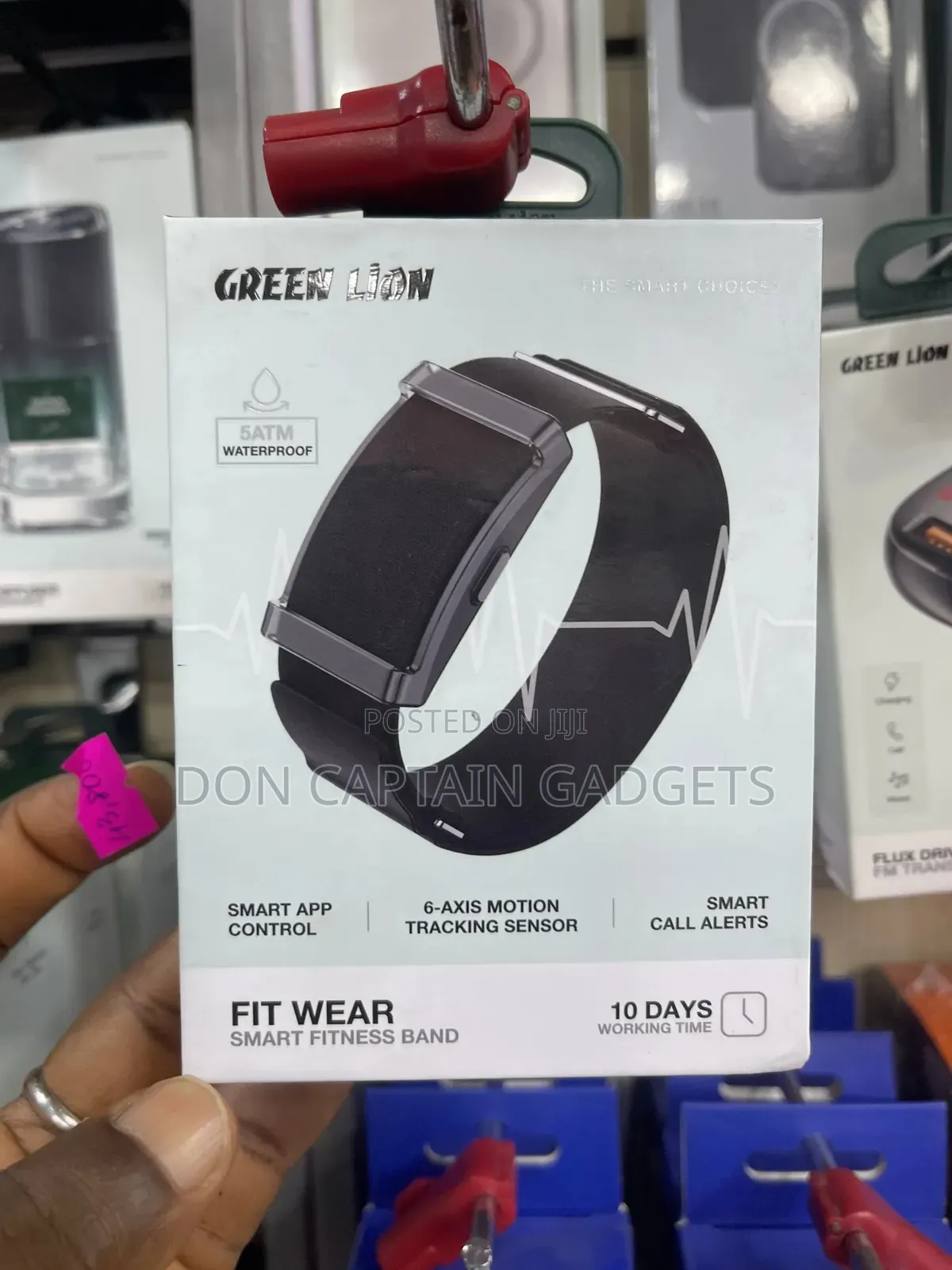 Green Lion Fit Wear Smart Fitness Band