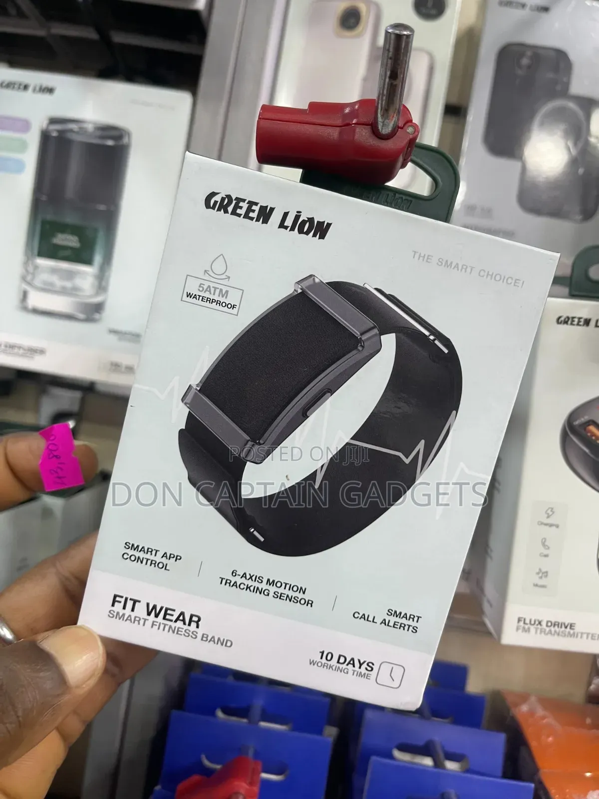 Green Lion Fit Wear Smart Fitness Band