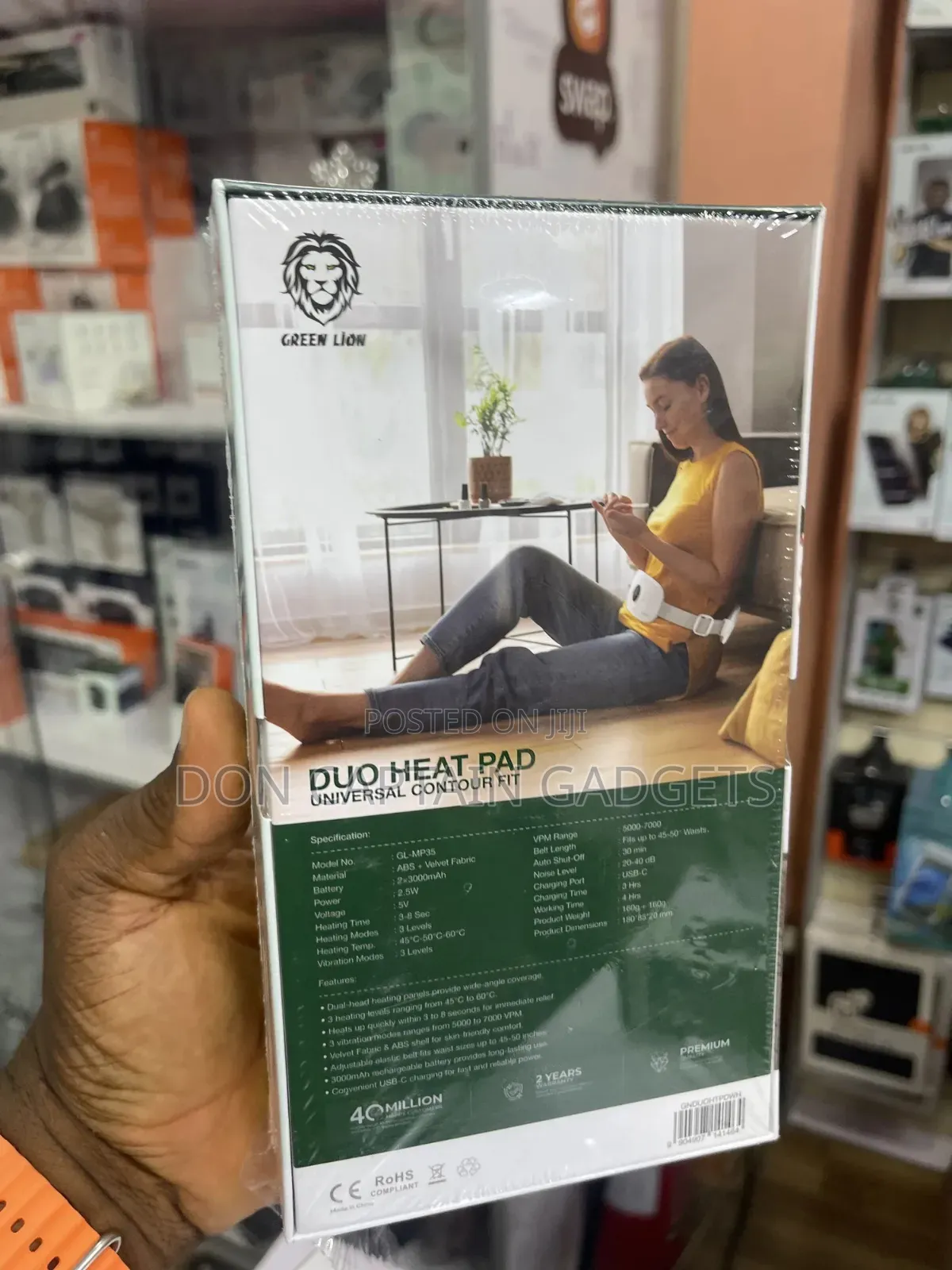 Green Lion Duo Heat Pad ( Menstrual Pad )