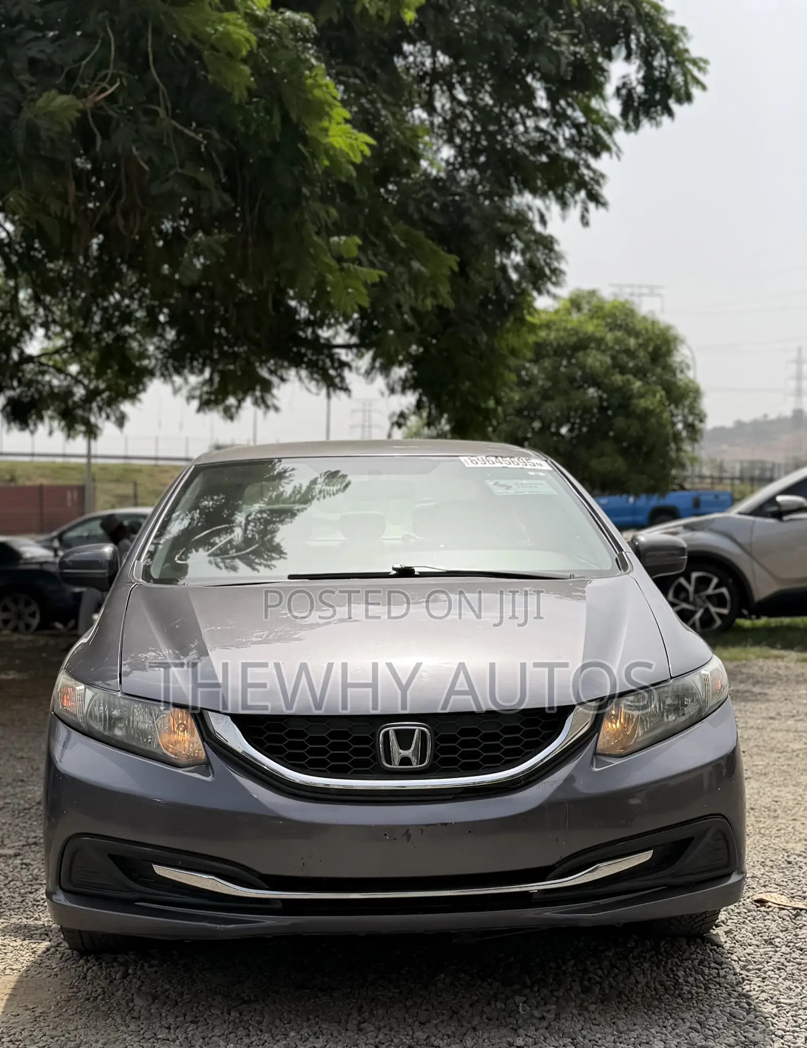Honda Civic LX 4dr Sedan (1.8L 4cyl 5M) 2015 Gray