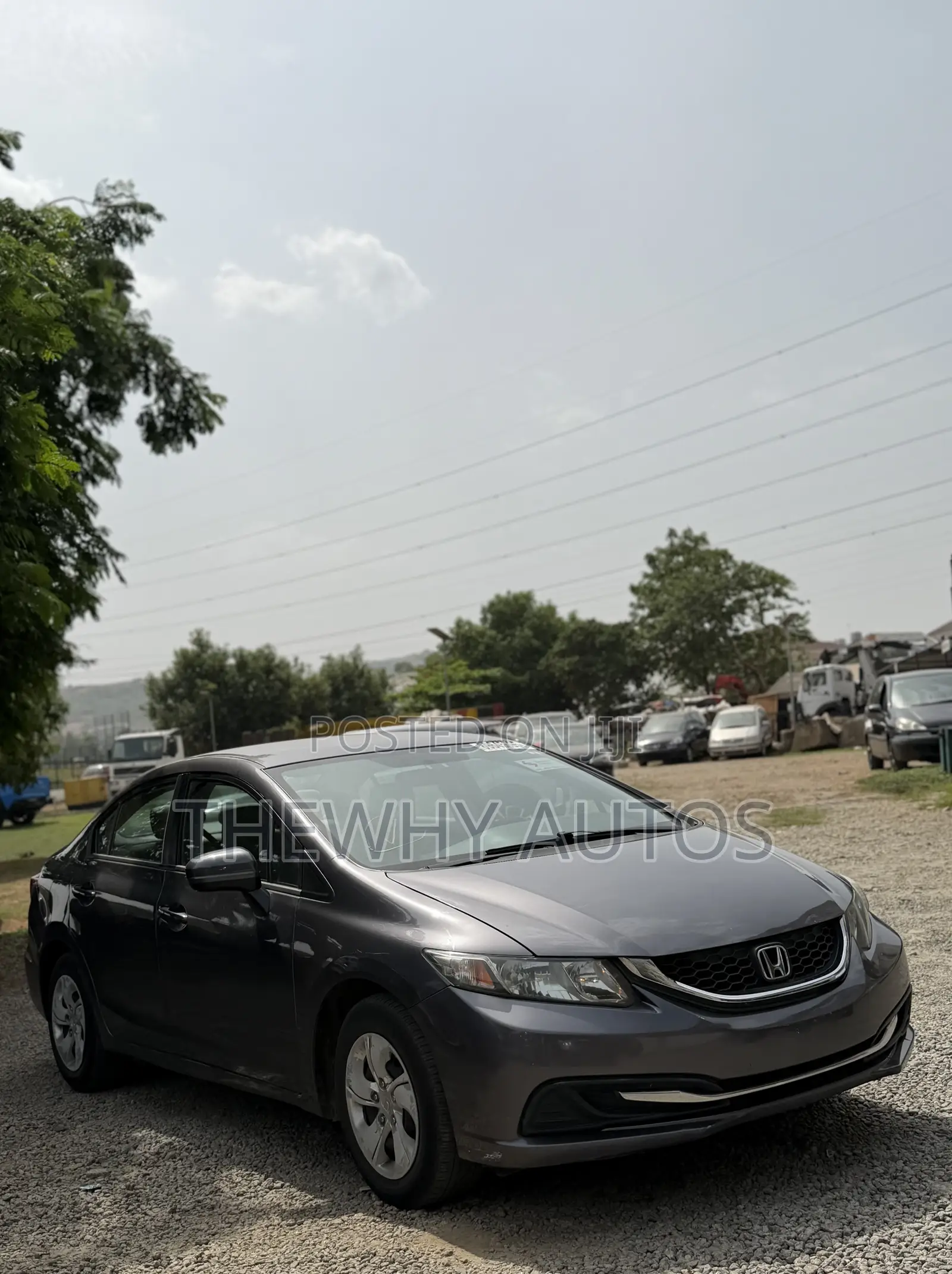 Honda Civic LX 4dr Sedan (1.8L 4cyl 5M) 2015 Gray