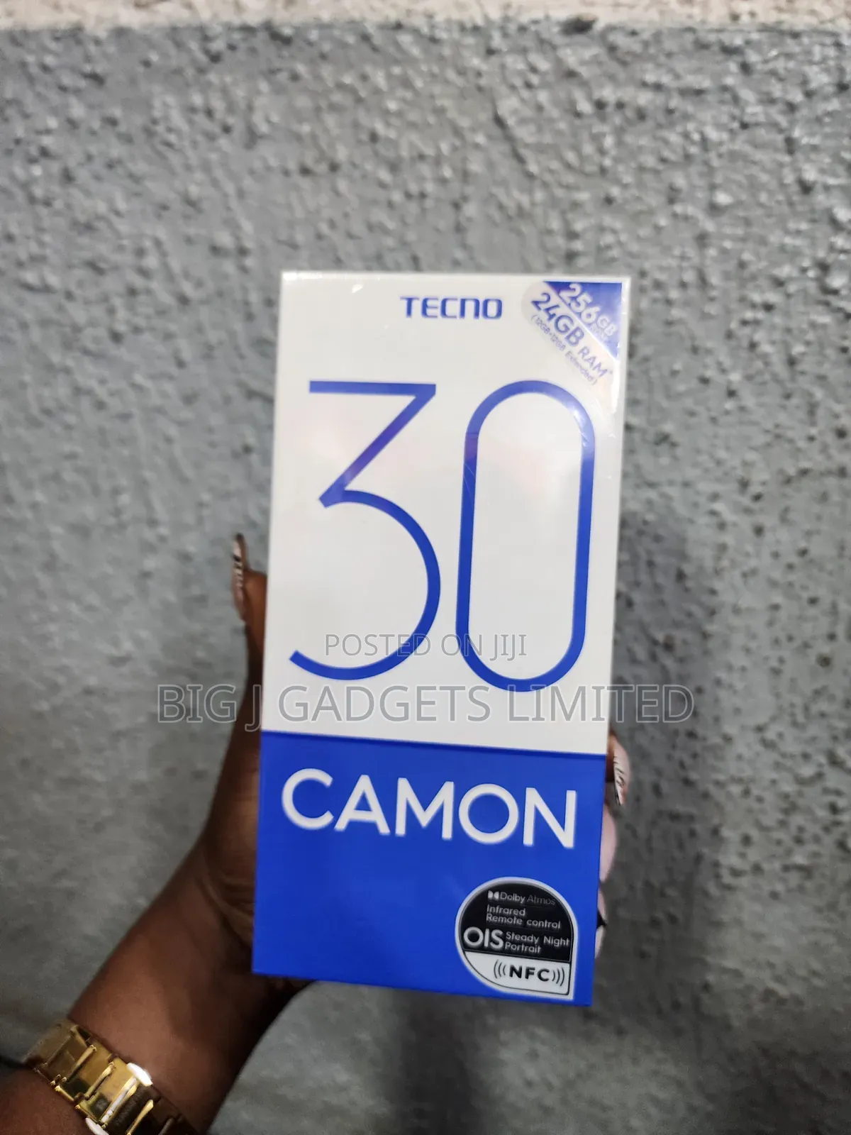 New Tecno Camon 30 5G 256 GB Black