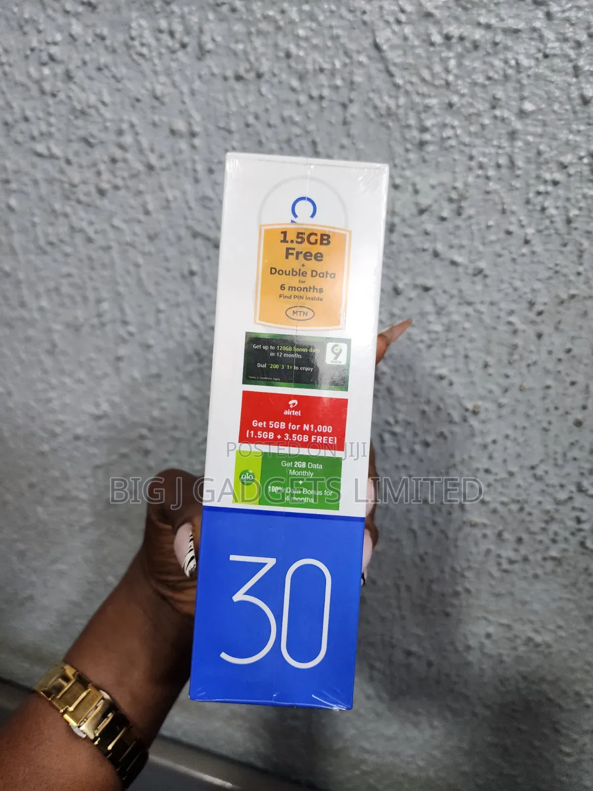 New Tecno Camon 30 5G 256 GB Black