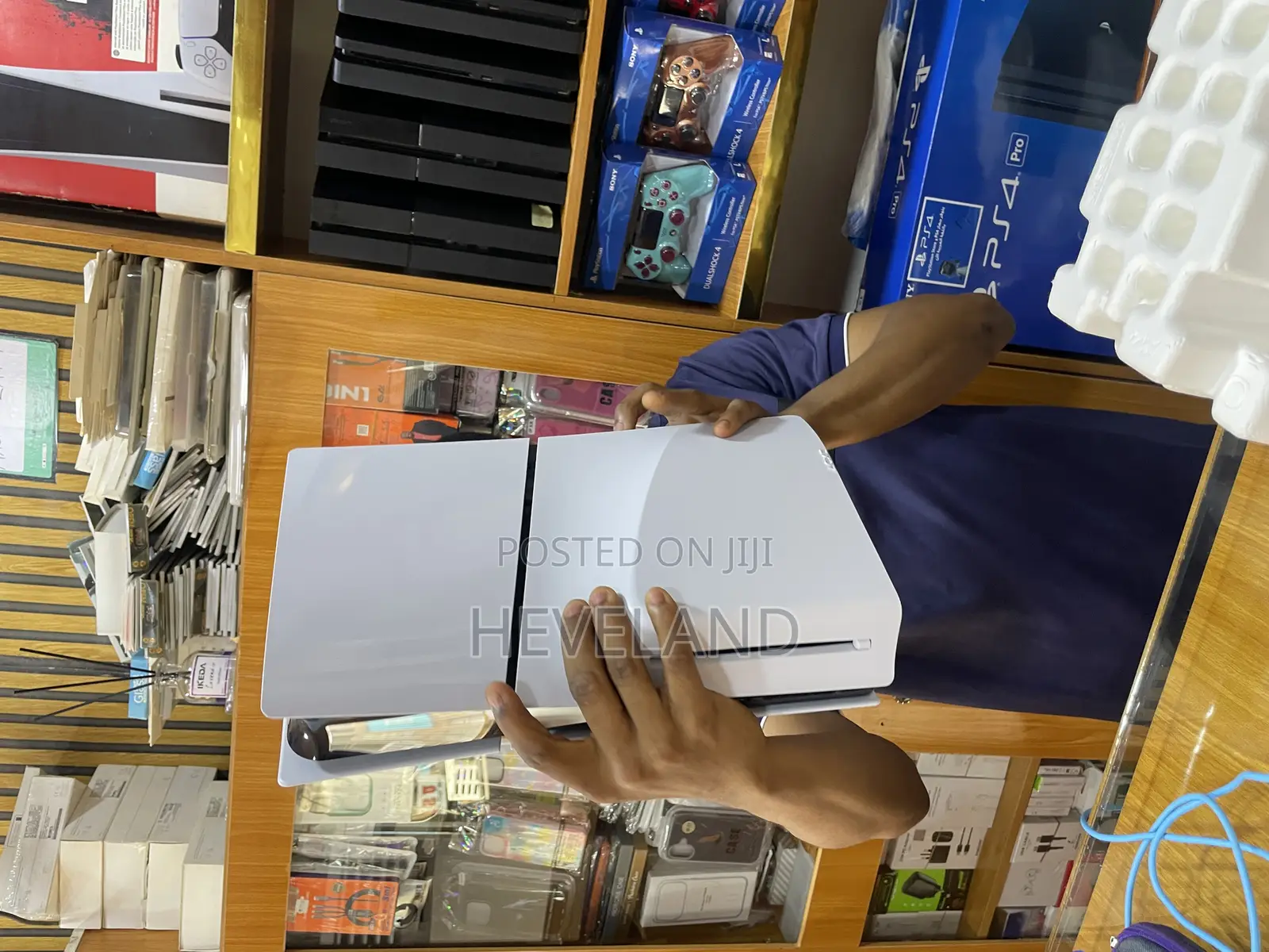 Open Box Original Ps5 Slim Console (With Carton)