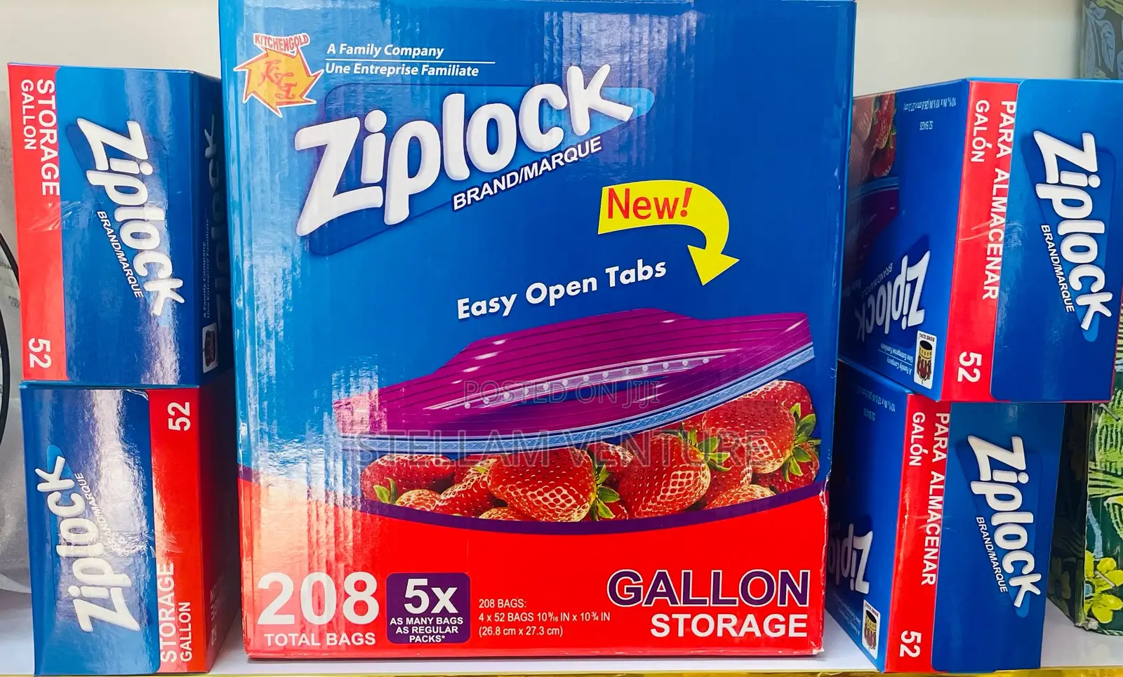 52 PCS Ziplock Bag