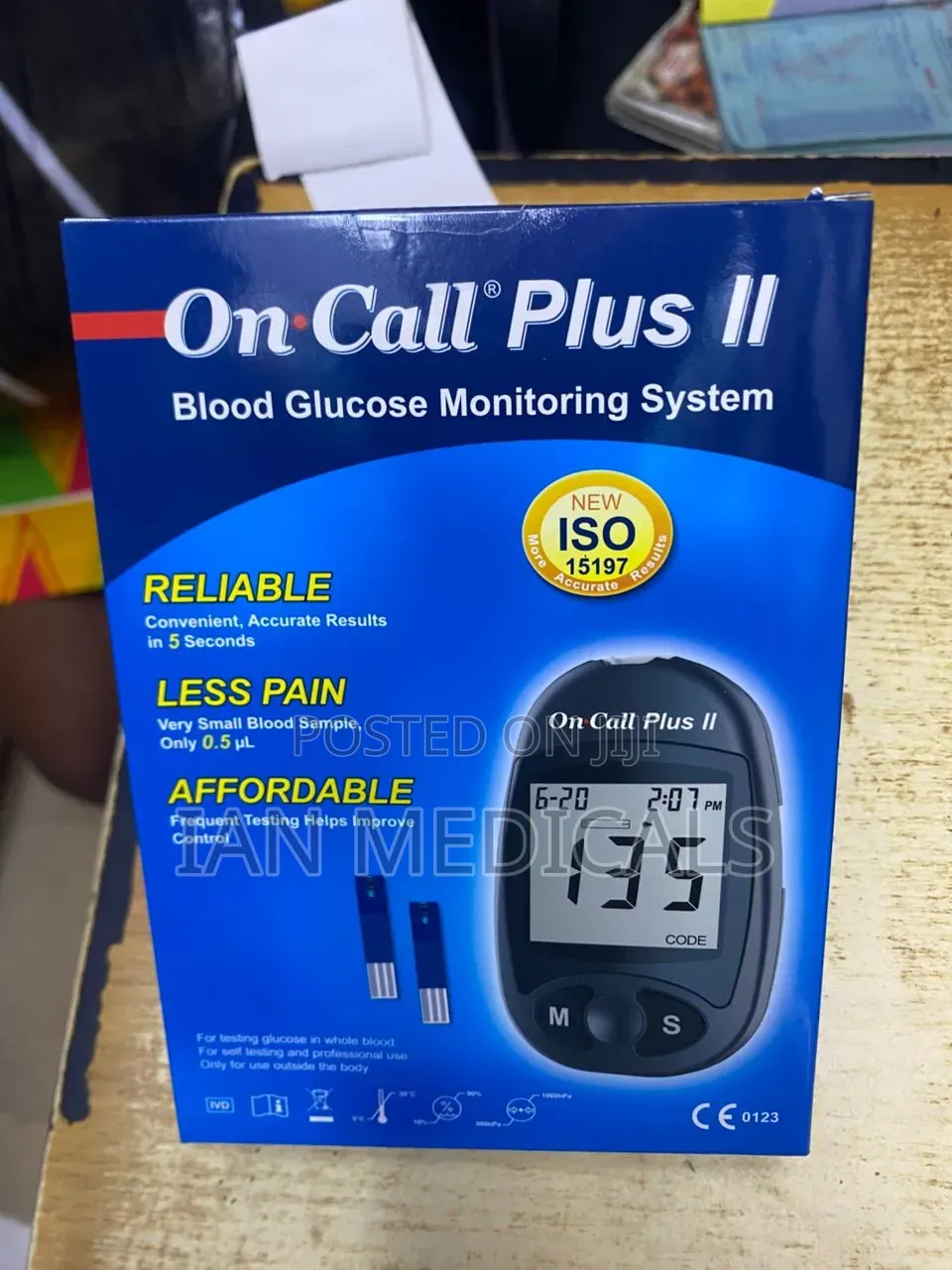 On Call Plus Blood Glucose Monitoring System