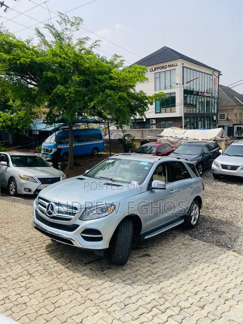 Mercedes-Benz GLE-Class GLE 350 2017 Blue