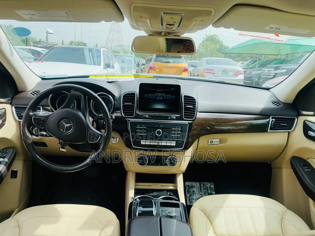 Mercedes-Benz GLE-Class GLE 350 2017 Blue