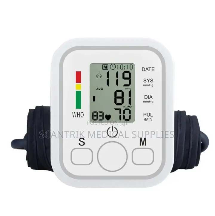 Intelligent Blood Pressure Monitor With Dual User Memory Function