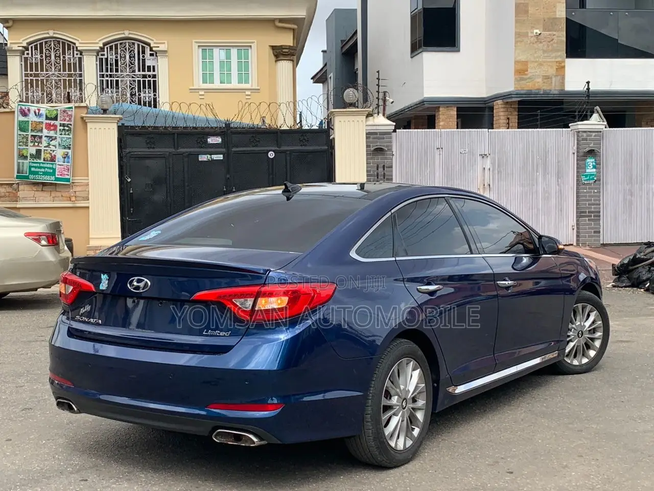 Hyundai Sonata Limited 4dr Sedan (2.4L 4cyl 6A) 2015 Blue