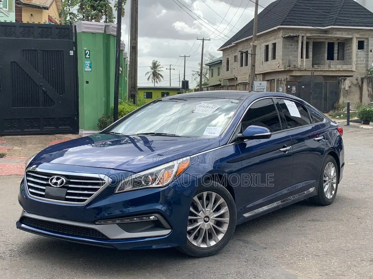 Hyundai Sonata Limited 4dr Sedan (2.4L 4cyl 6A) 2015 Blue