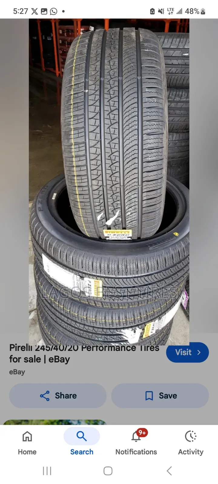 Brand New Pirelli Winter Sottozero 3 - 235/45 R18 98v Xl