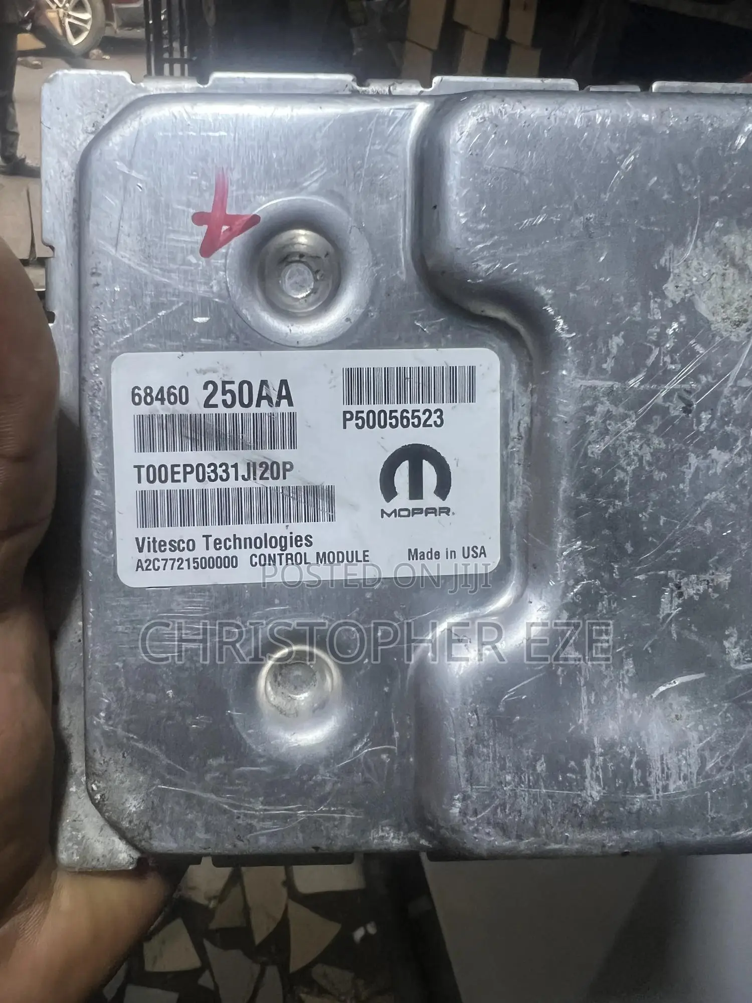 Jeep Cherokee Ecu or Brainbox 2017 2018 2019 2020 2021 2022 2023