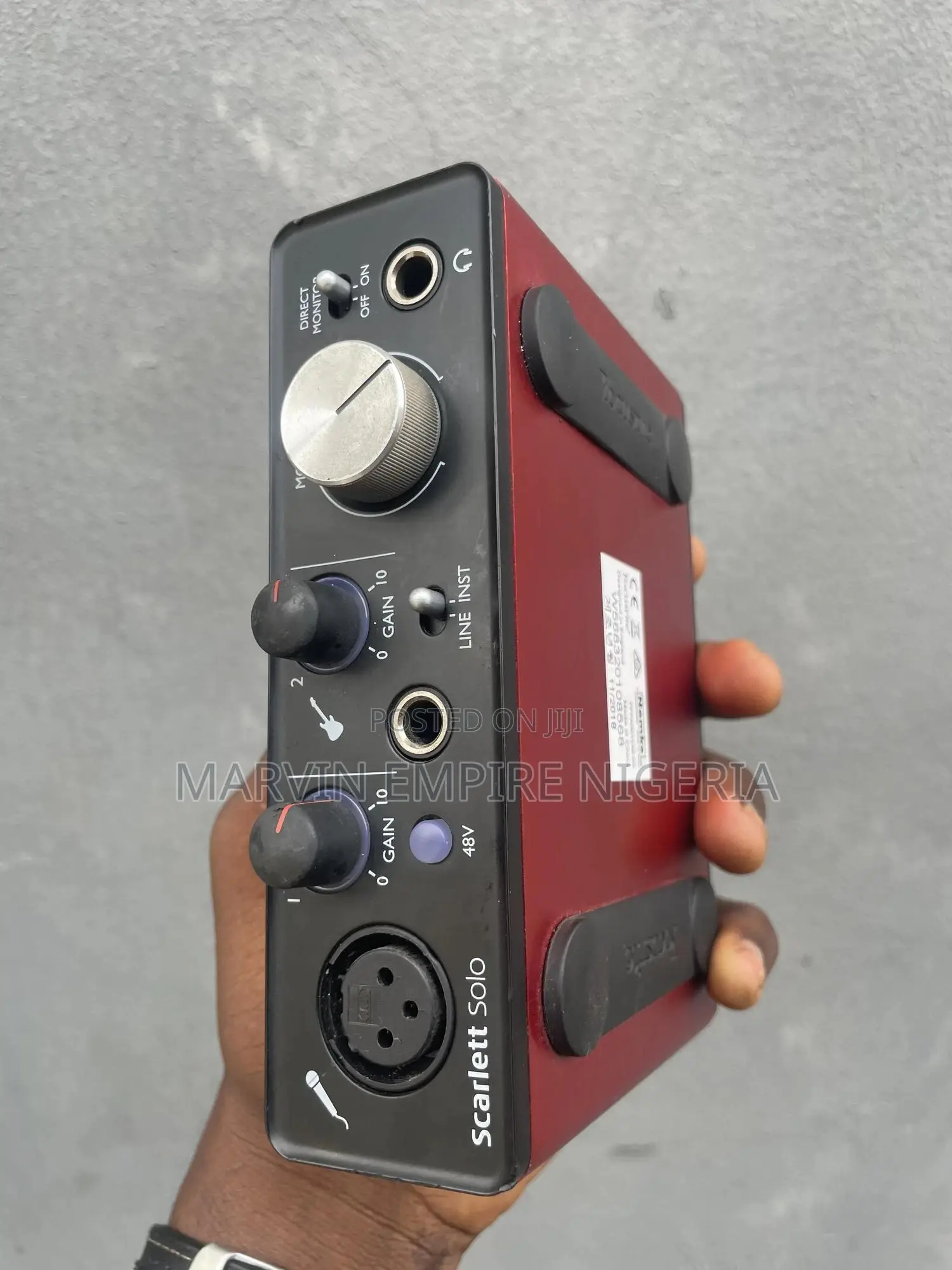 Focusrite Scarlett Solo Soundcard 1st Gen