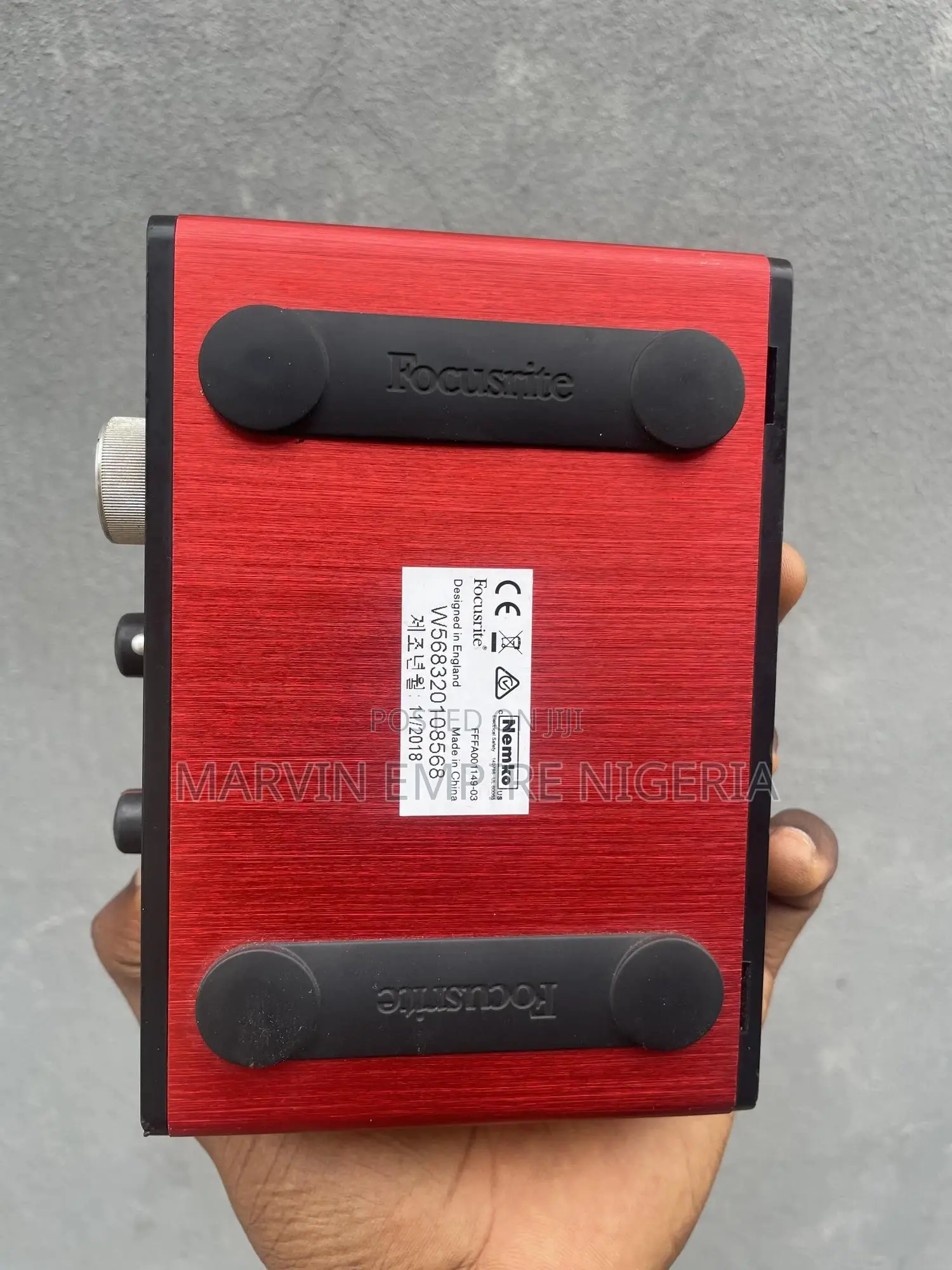 Focusrite Scarlett Solo Soundcard 1st Gen