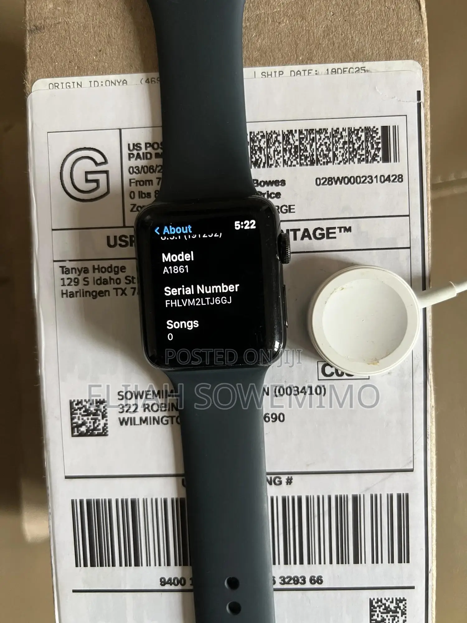 Apple Watch Series 3 42mm Stainless Case GPS Lte