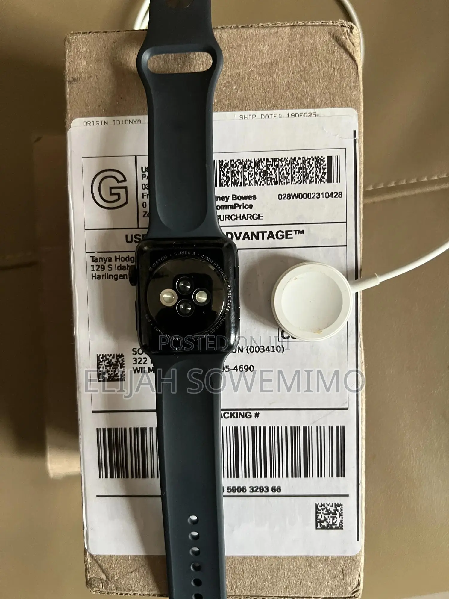 Apple Watch Series 3 42mm Stainless Case GPS Lte