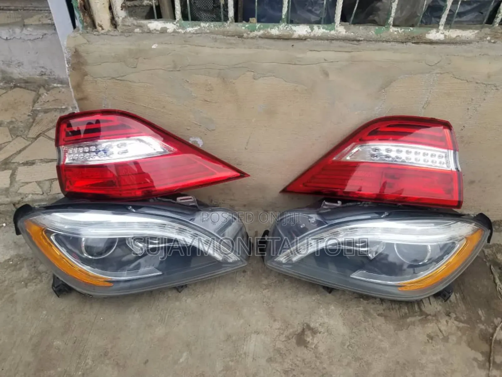 Mercedes Benz Ml 166 Front and Back Light