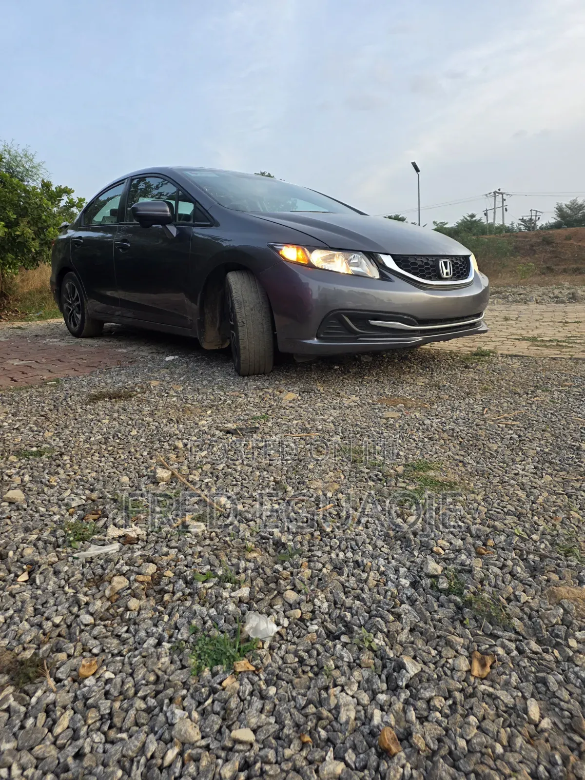Honda Civic EX 4dr Sedan (1.8L 4cyl CVT) 2015 Gray