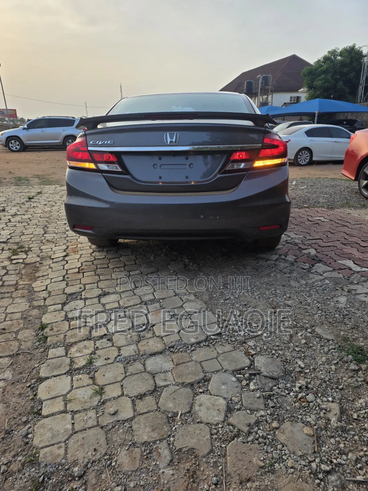 Honda Civic EX 4dr Sedan (1.8L 4cyl CVT) 2015 Gray