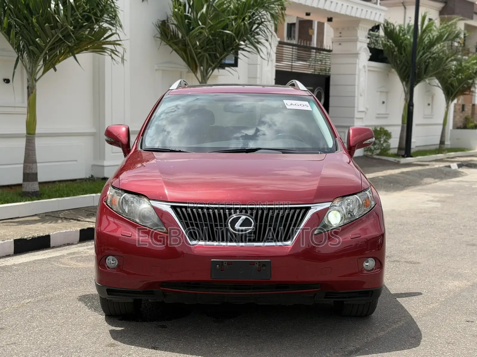 Lexus RX 350 2010 Red