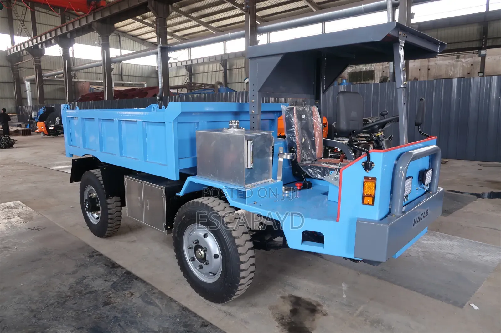 8 Ton Diesel Dump Truck 4x2 95hp Heavy Duty Steel Cargo Vehicle Modelx