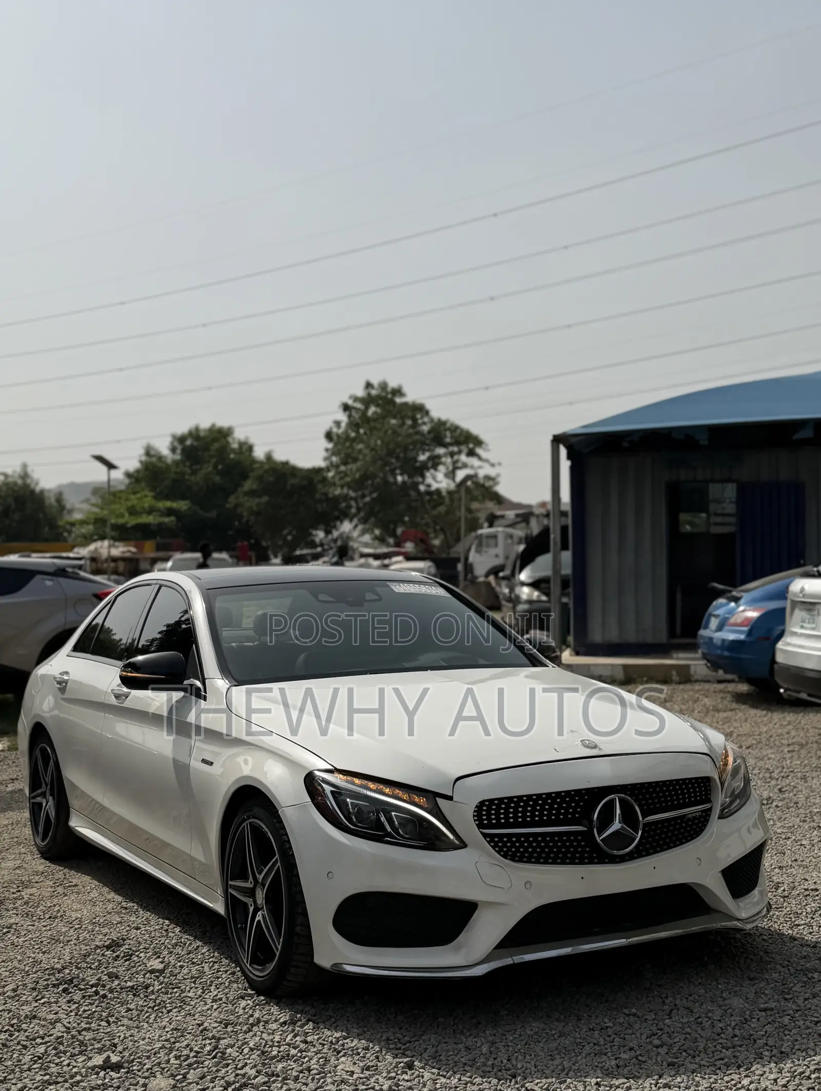 Mercedes-Benz C450 2016 White