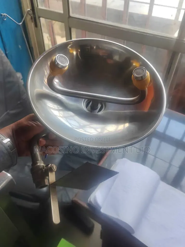 Foreign Used Stainless Steel Emergency Eyewash Station Bowl