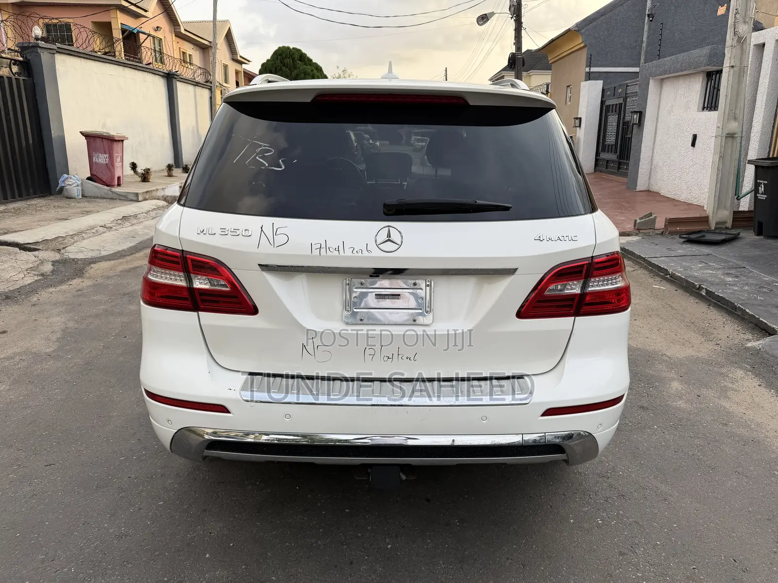 Mercedes-Benz M Class ML 350 4Matic 2012 White