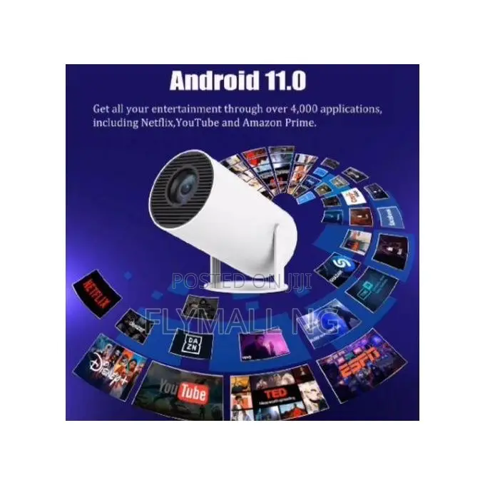 Android Tv Projector With Screen Cast Ultra Hd