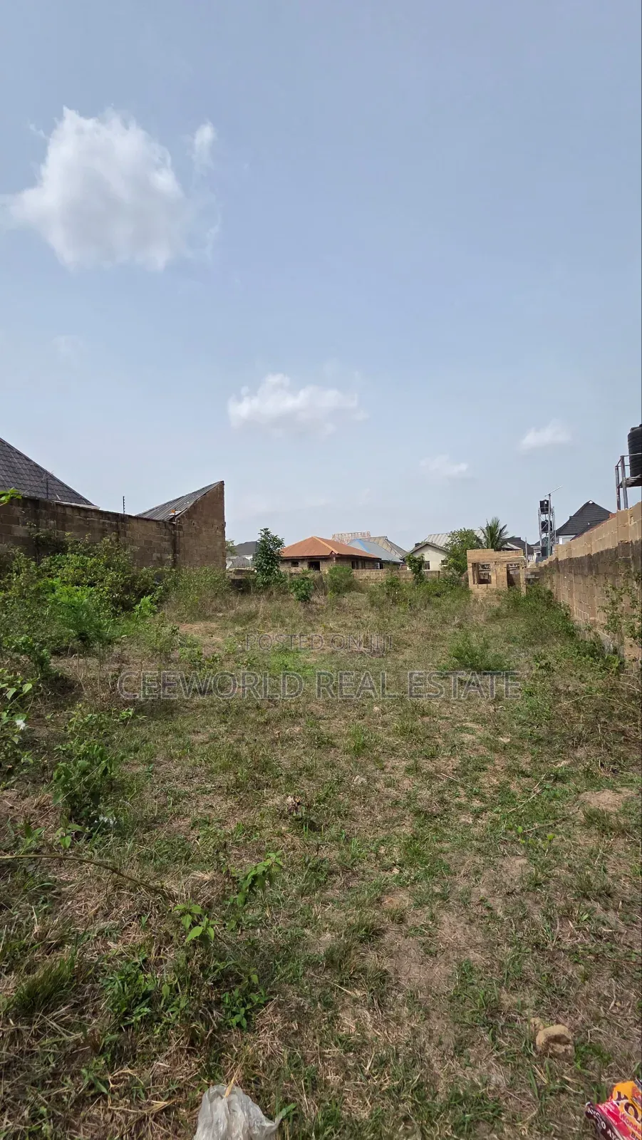A Standard Plot Of Land At Progressive Estate On A Tarred Road