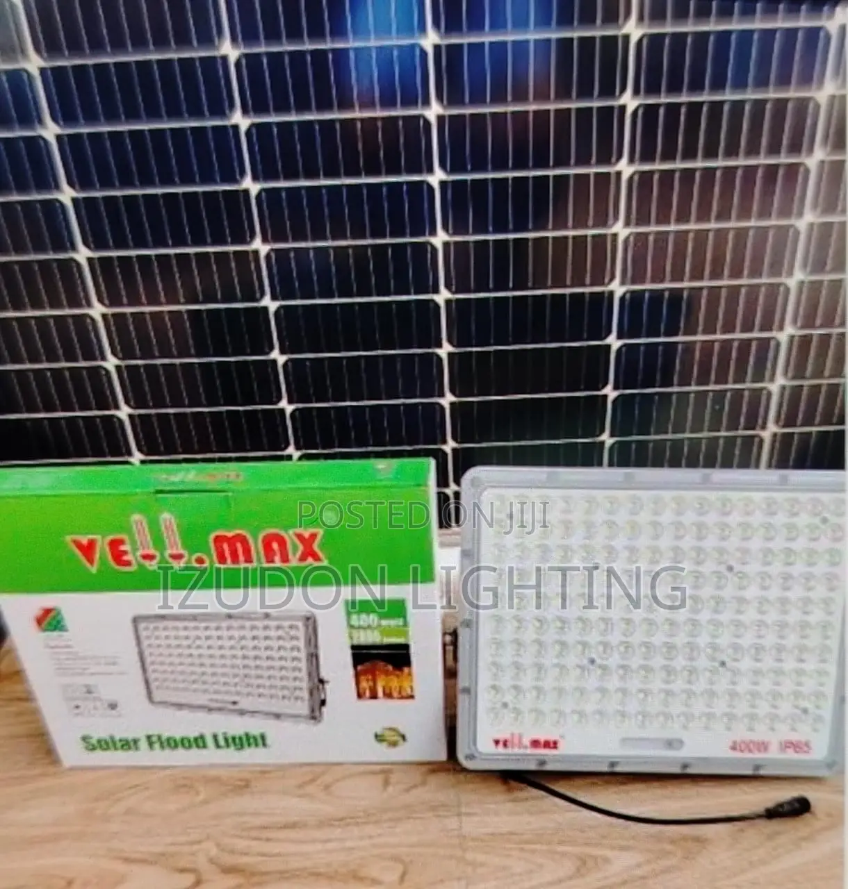 100w Vellmax Solar Flood Light for Your House