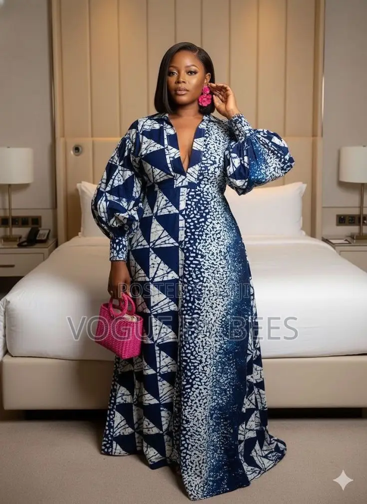 Ankara Maxi Long Gown