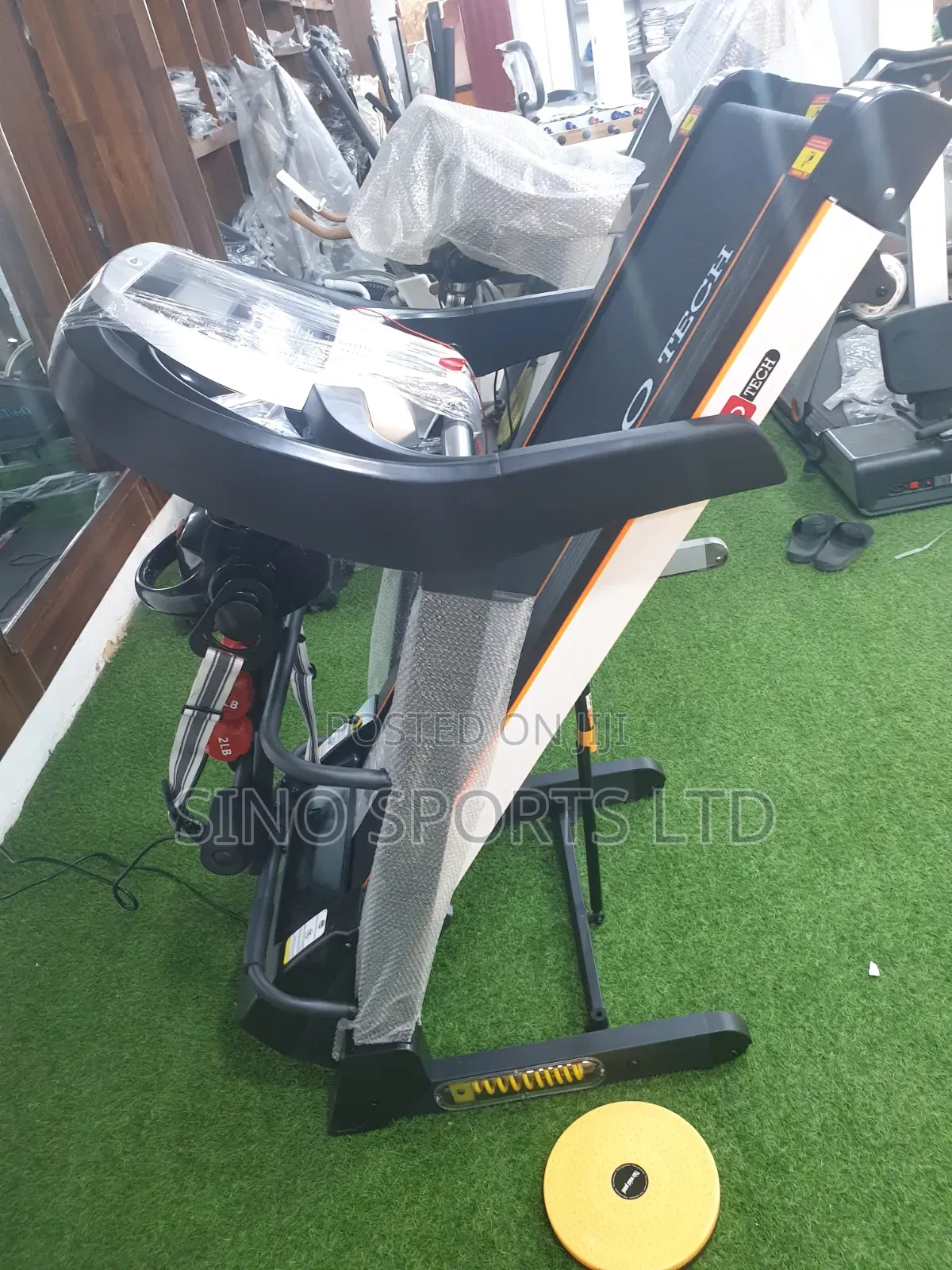 Pro Tech Brand Foldable Motorized Treadmill,