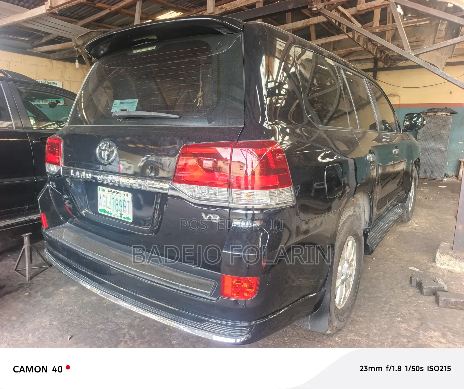 Toyota Land Cruiser 4.7 VX-R 2011 Black