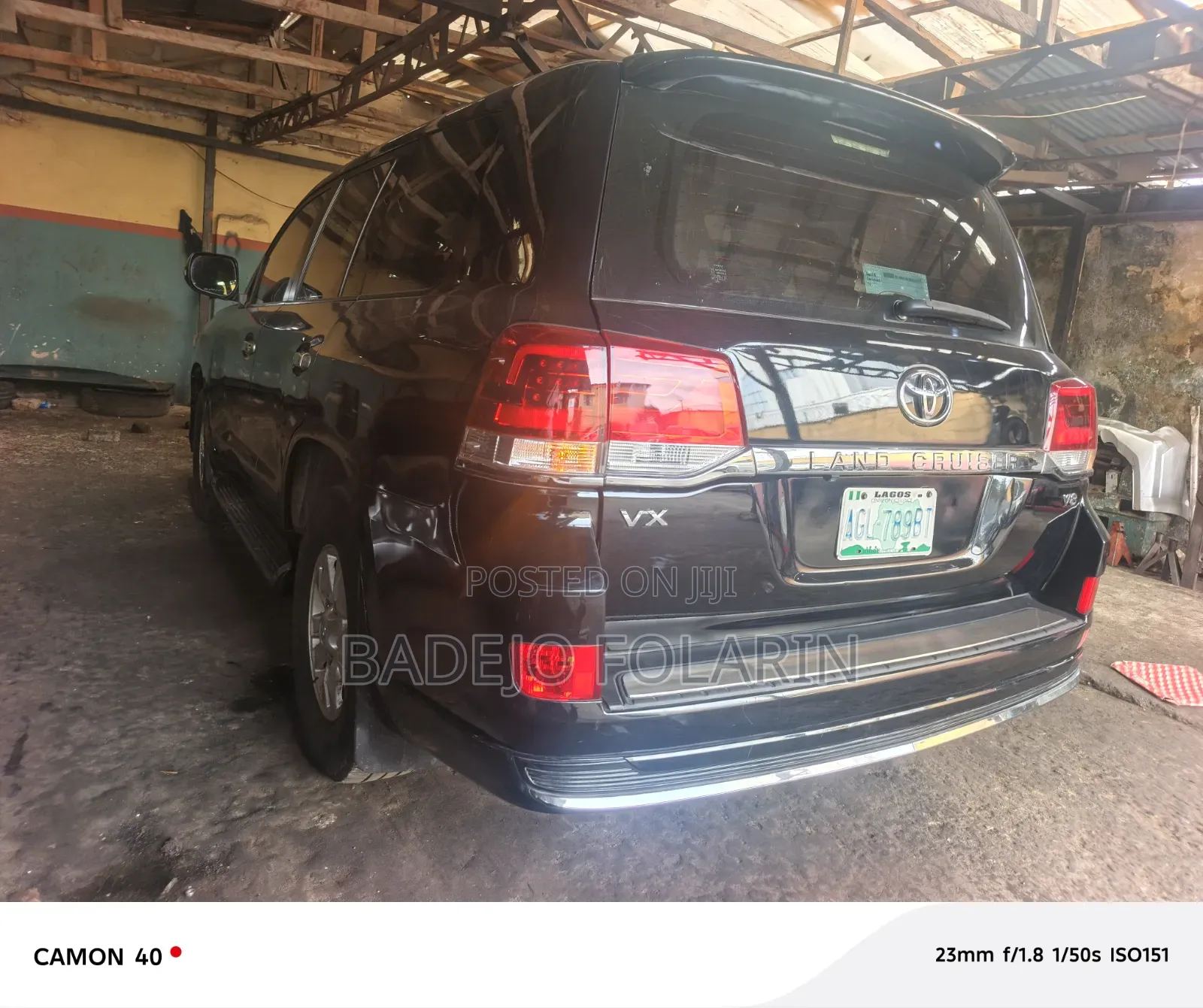 Toyota Land Cruiser 4.7 VX-R 2011 Black