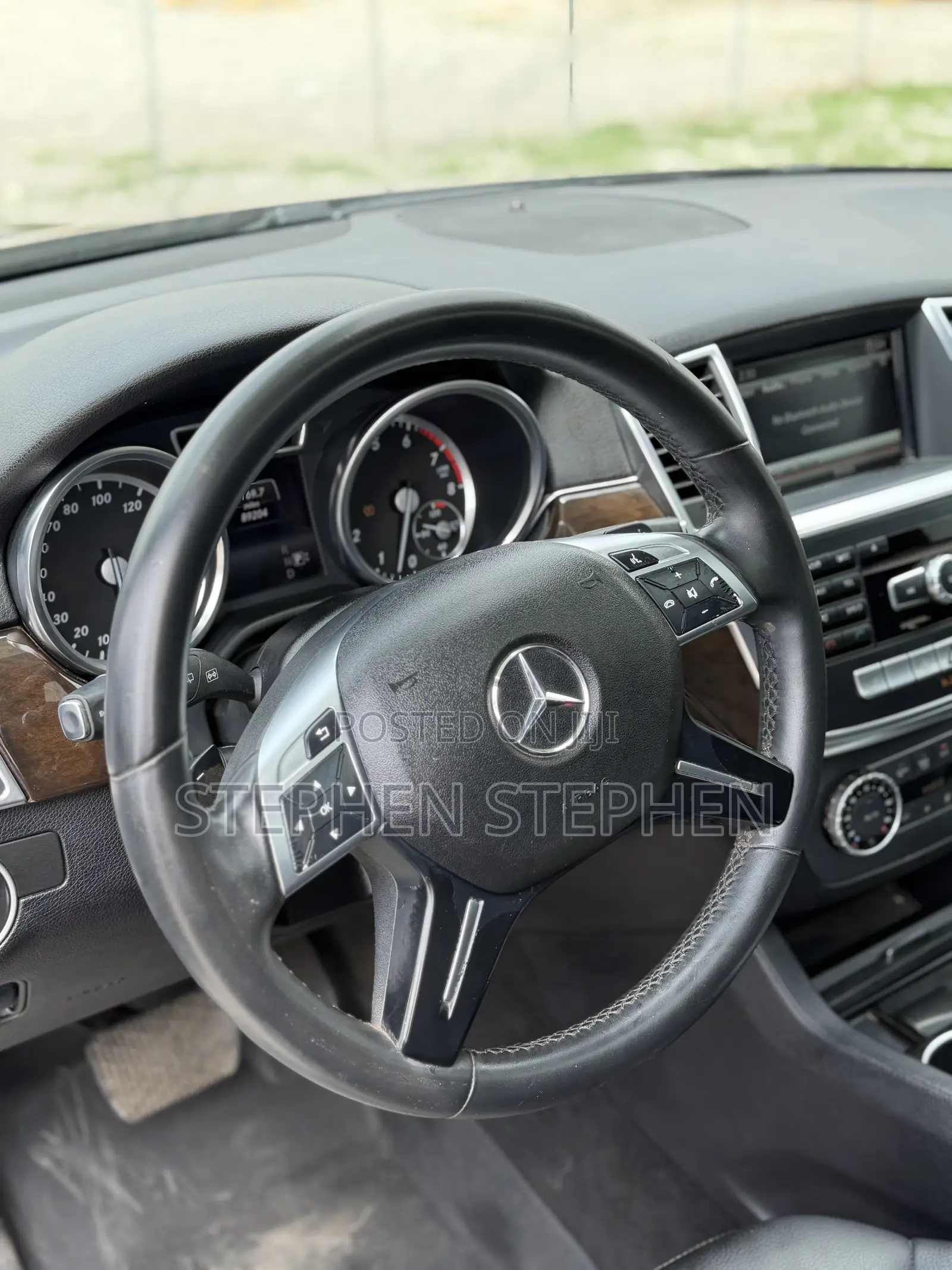 Mercedes-Benz M Class 2015 Black