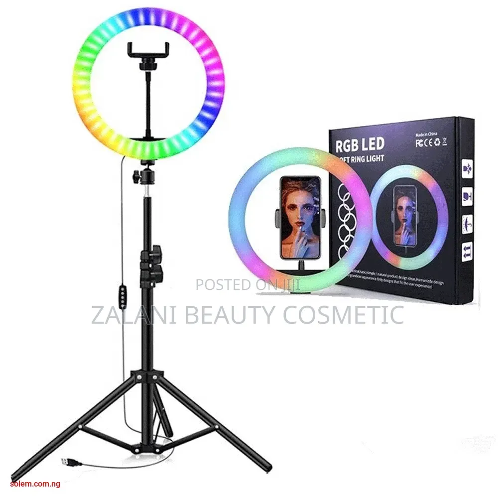 Mj-36 RGB Fill Light, a 14-Inch (36 Cm) Led Ring Light Designed