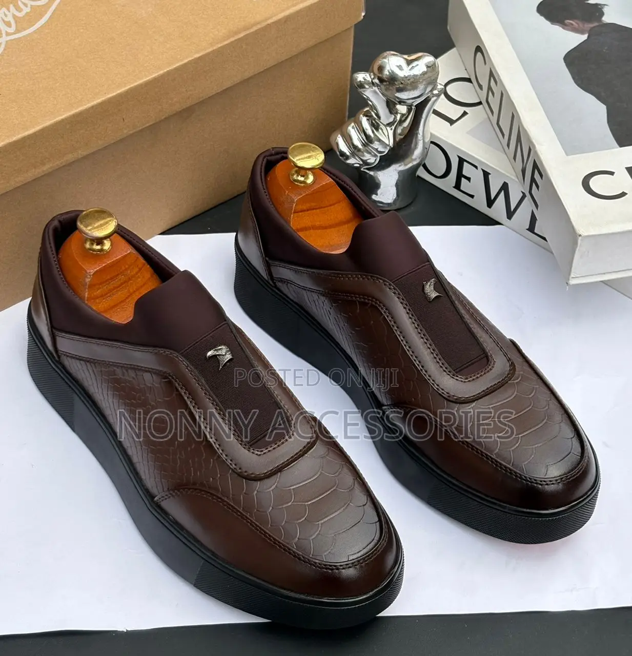 Men's Slip-on Loafers – Smart Casual Footwear Size 41–46