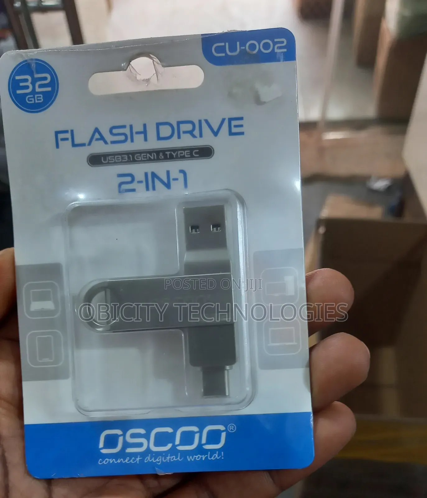 Oscoo 32gb Otg Usb Flash Drive