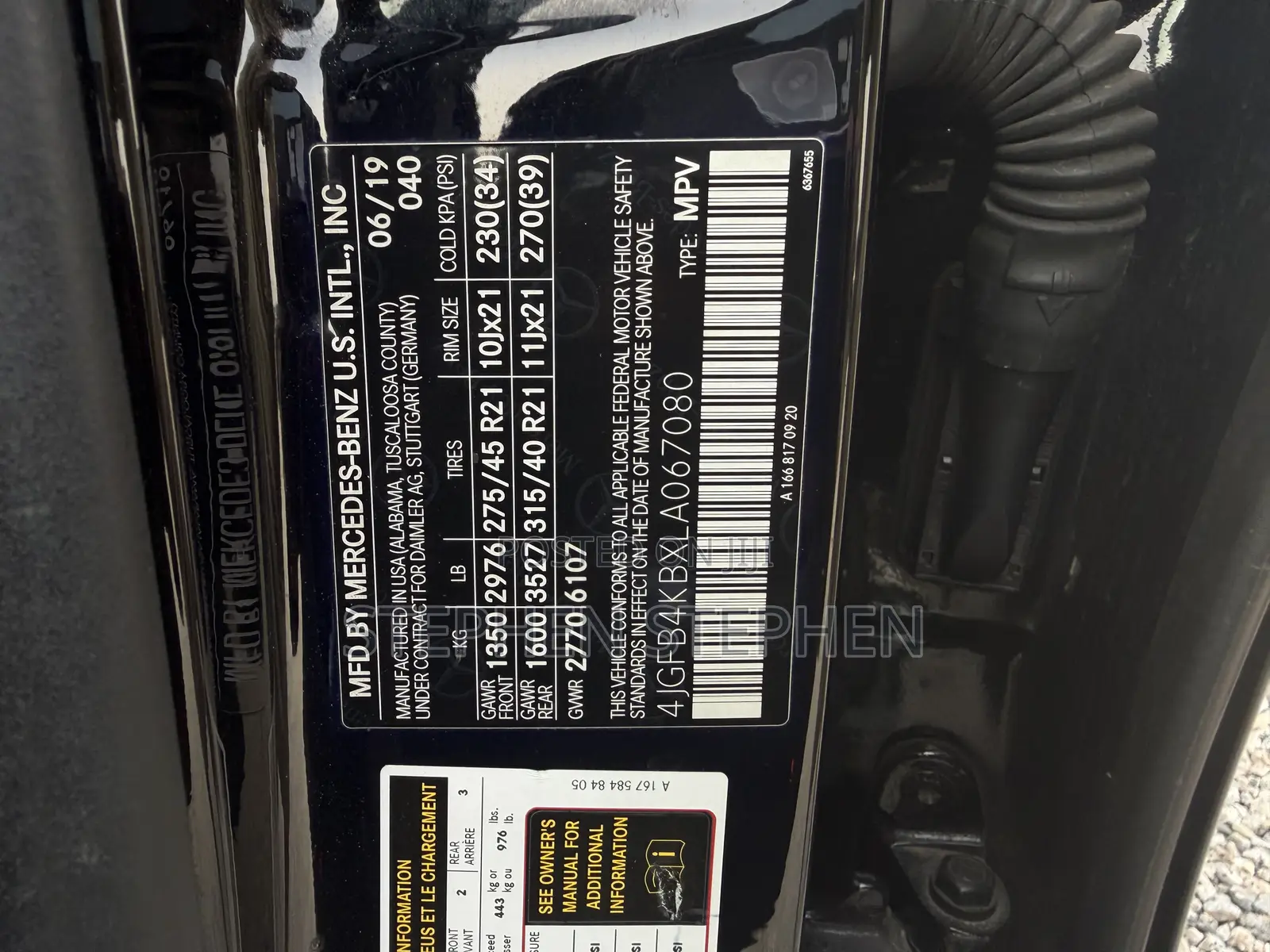 Mercedes-Benz GLE-Class 2020 Black